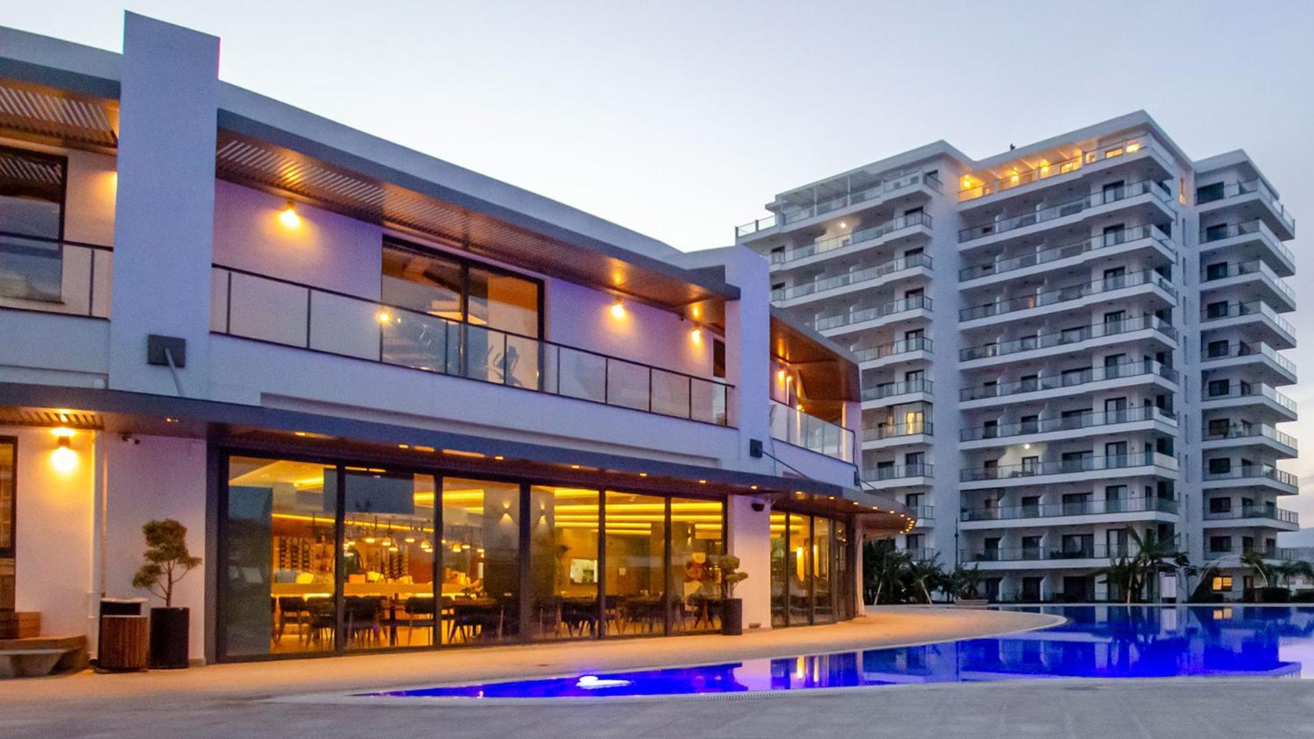 Helena Pool Apartments at Caesar Blue Resort: All-Inclusive Wellness Retreat Rizokarpaso Exterior photo